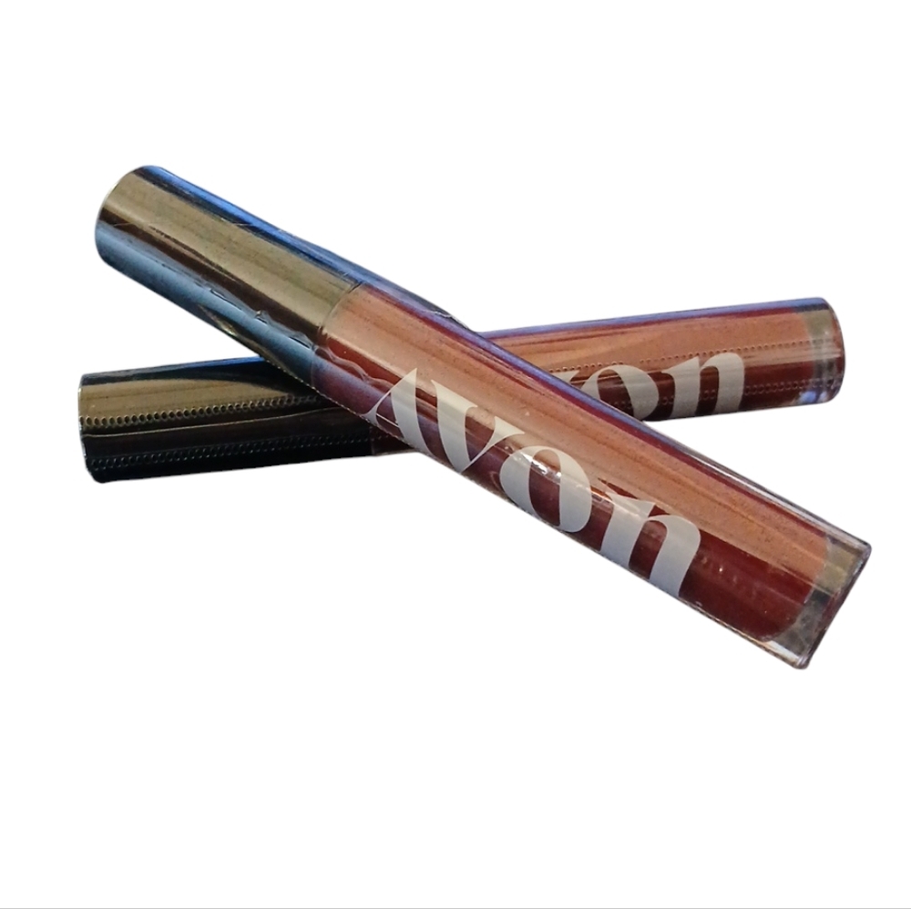 2 Avon Mattitude Liquid Lip in "Persistent" Soft Matte - New, Factory Sealed